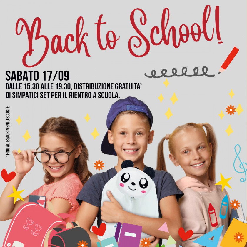 Back to School: kit scuola in omaggio